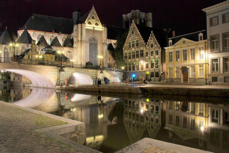 ghent_canal_night